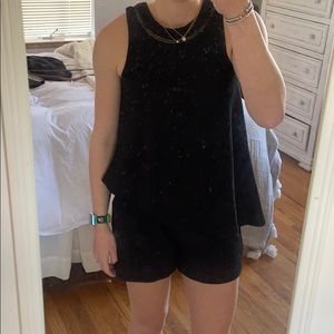 Elevenses Romper (Anthropologie)